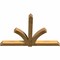 Ekena Millwork Redmond Rough Sawn Timber Gable Bracket, Western Red Cedar, 96"W x 64"H x 6"D x 6"F, 16/12 Pitch GBW096X64X0606RED00RWR - alternate 5